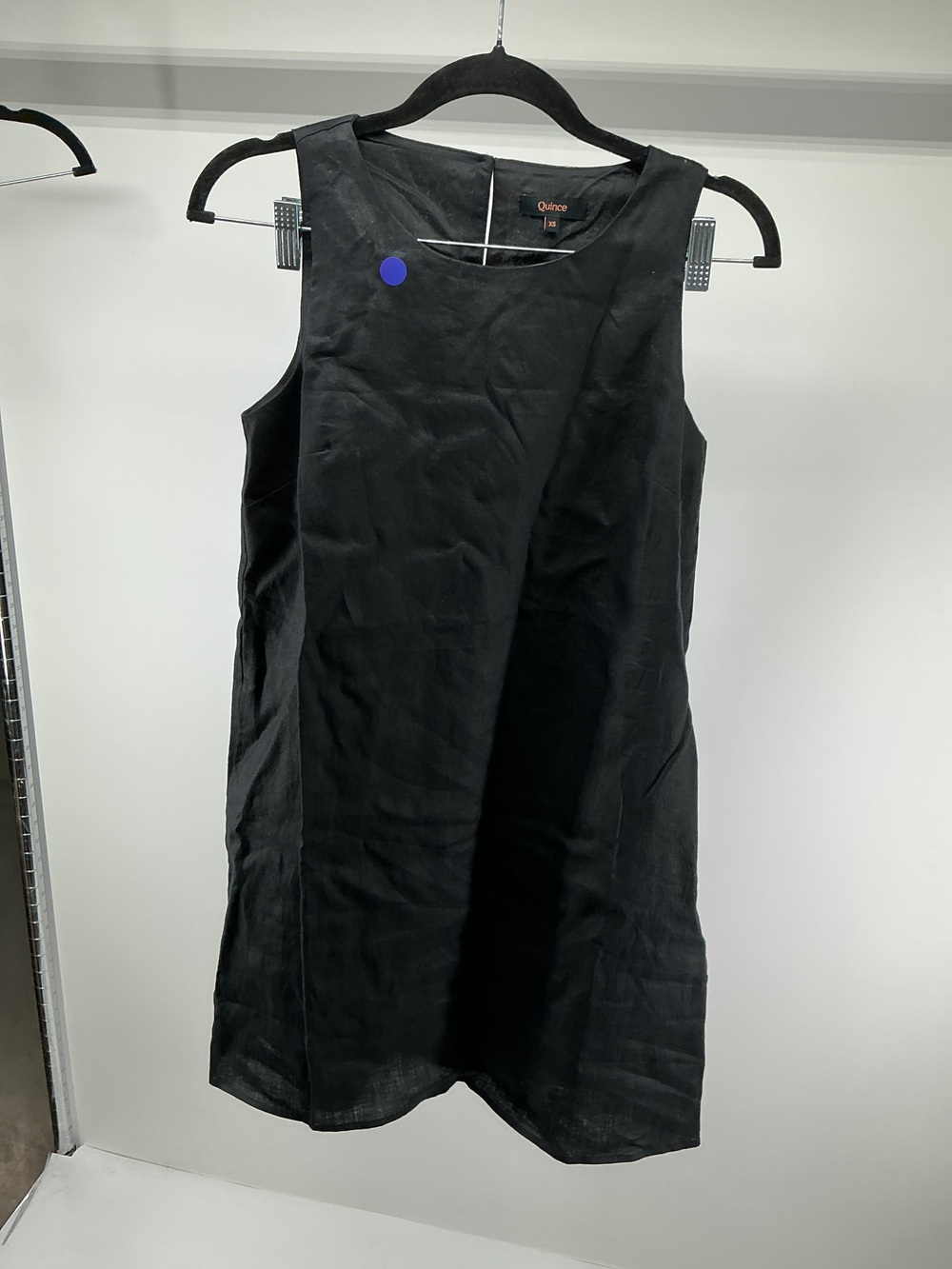 100% European Linen Tank Mini Dress